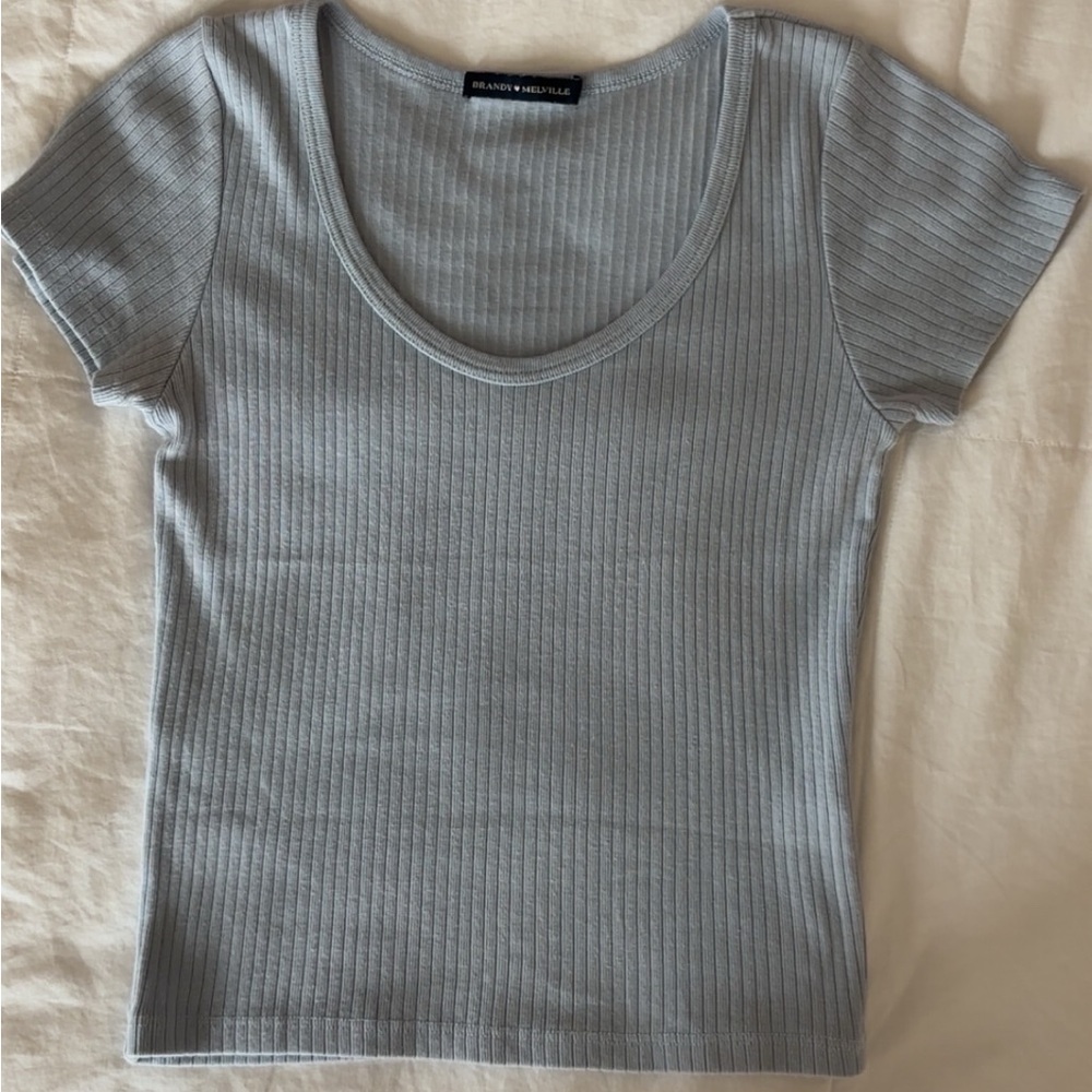 Light blue Brandy Melville top